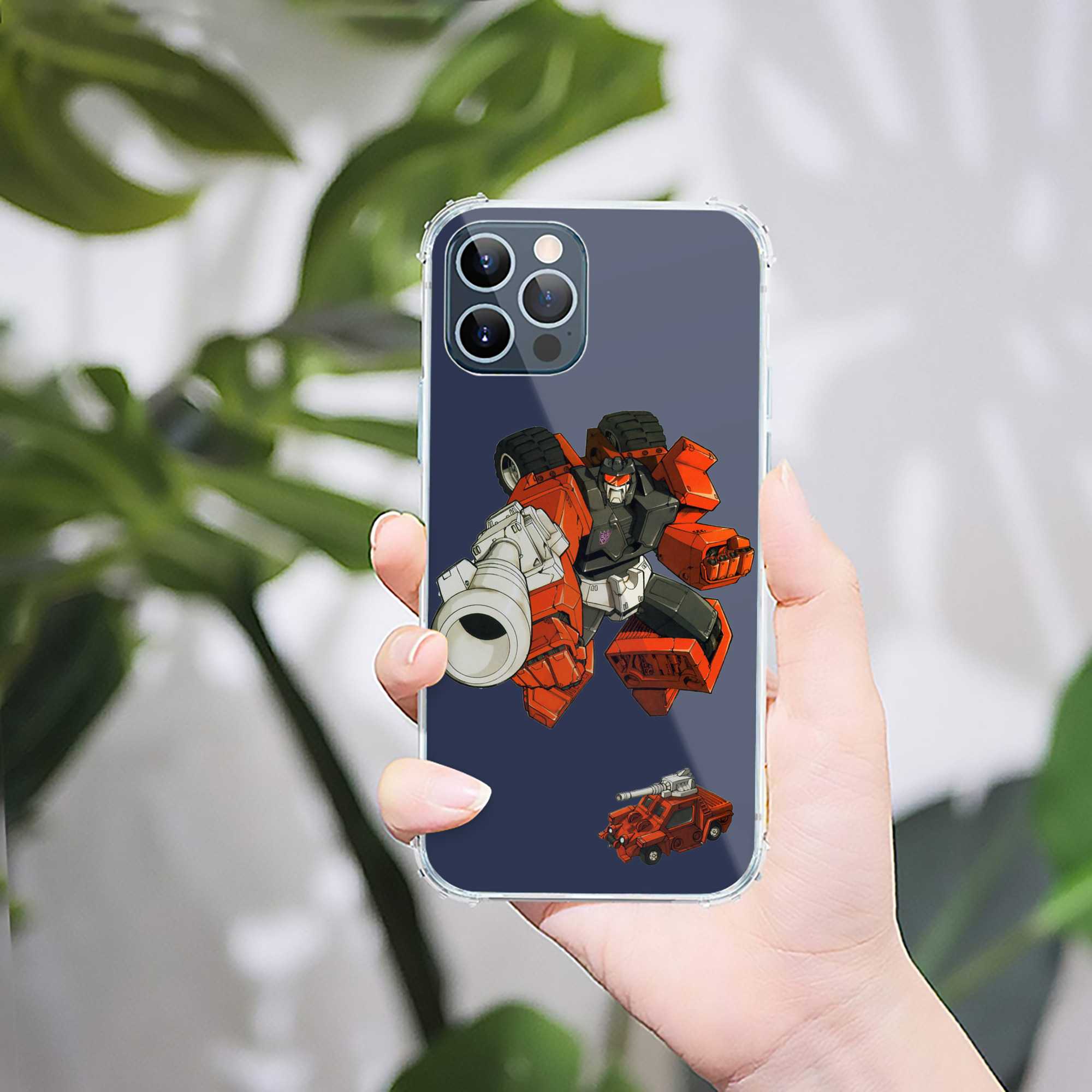 （画像用）  【iPhone 12シリーズ対応】透明スマホケース（クリアソフトケース）